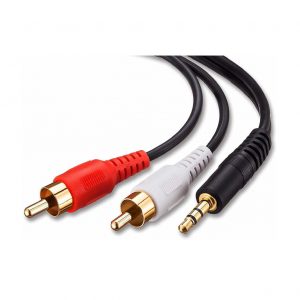 Cable 3.5mm a 2 RCA de 3 metros