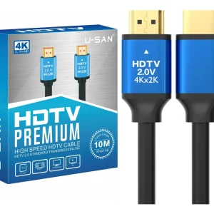 Cable HDMI 4k V2.0 - 60hz Hdtv Premium 18gbps 10 Metros