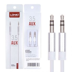 Cable Auxiliar 3.5mm LDNIO LS-Y02 de 1 metro (M/M)