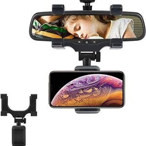 Soporte de Celular K531 para Auto - Con Clip Doble Para Colocar en el Retrovisor del Auto
