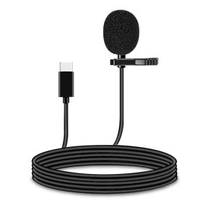 Micrófono de Solapa Tipo Lavalier GL-121 Tipo C