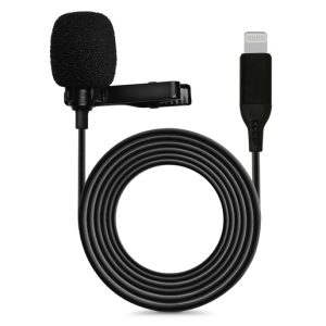 Micrófono de Solapa Tipo Lavalier GL-120 Lightning