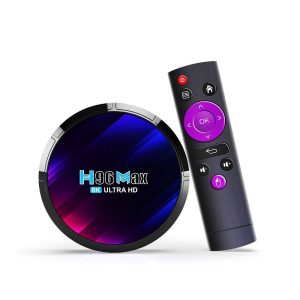 Smart TV Box H96 Max 8K Ultra HD, Android 13, 2G RAM, 16G ROM, HDMI 2.0, RJ45 Wi-Fi, USB 3.0 BT 5.0