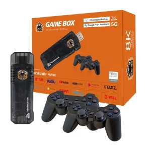 Game TV Stick 8k Game Box 8K Ultra HD 5G + TV Box 64GB Android - 20000+ juegos
