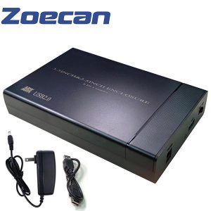 Case para Disco Duro Zoecan en Combo 2.5+3.5 USB 3.0 hasta 10TB
