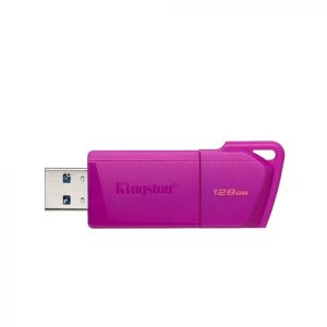 Memoria USB Kingston DataTraveler Exodia - USB 3.2, 128GB,  Púrpura
