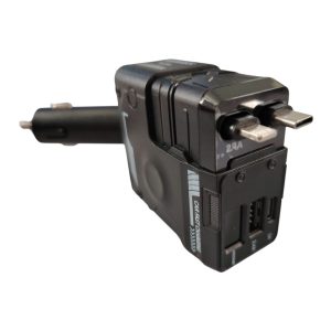 Cargador para Auto 4 en 1 Tipo C USB PD 3.0 Salida Tipo C & IOS
