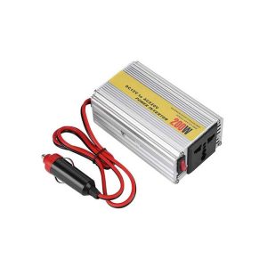 Inversor de Corriente para Auto 200w de 12V A 110V 1 ac Cargador Adaptador con Dual USB y Switch de encendido
