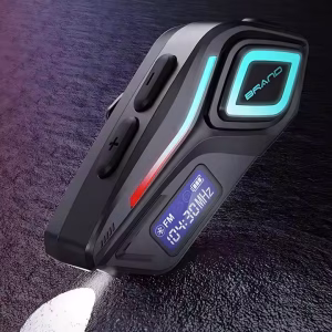 Audífono con Microfono Radio FM para Moto K08