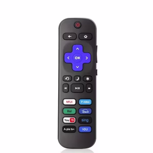 Control Remoto Roku, Conexión Infrarroja, Alimentado por Batería, Compatible con 18 Dispositivos Roku, Fácil Configuración