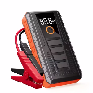 Arrancador de Auto - Paquete de Batería Arrancador para Motores de Gasolina de Hasta 5.0L y Diésel de 3.0L, Caja de Arranque Portátil de 12V con Puertos USB, Pantalla LCD y Luz LED
