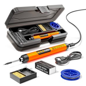 Cautín Tipo Lápiz USB Reargable 800mHa 300°C a 450°C