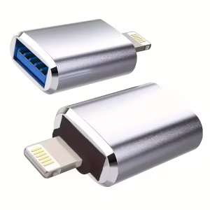 Adaptador OTG de Lightning (macho) a USB 3.0 (hembra) Modelo: YCY-966