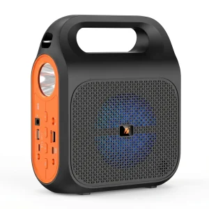 Linterna, Power Bank y Bocina Bluetooth con Panel Solar KTS-2469