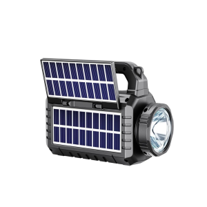 Bocina con Linterna GTS-2227 con Panel Solar
