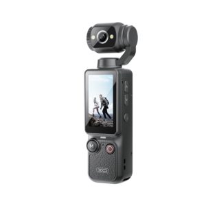 Cámara de acción Xo-ZF05, 2.5K, LCD de 1.9", batería de 2000 mAh con hasta 11 h de autonomía - Negra